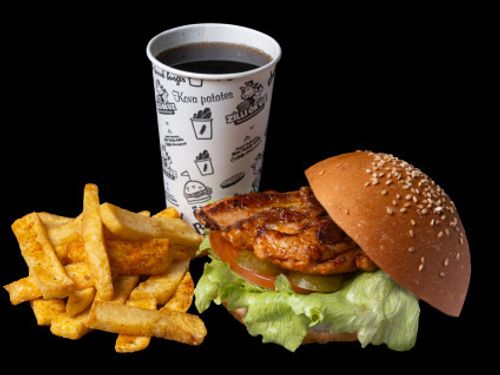 But Burger Menü